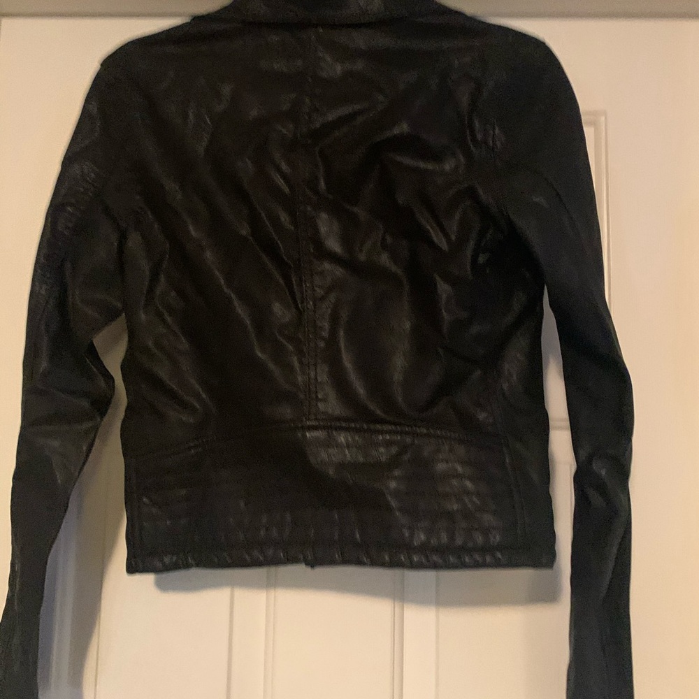 Faux-Leather Jacket - image 2